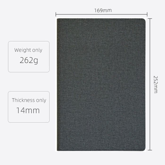 Чохол книжка для планшета Blackview Tab 15 / Tab 15 Pro / підставка / силіконова основа / сірий