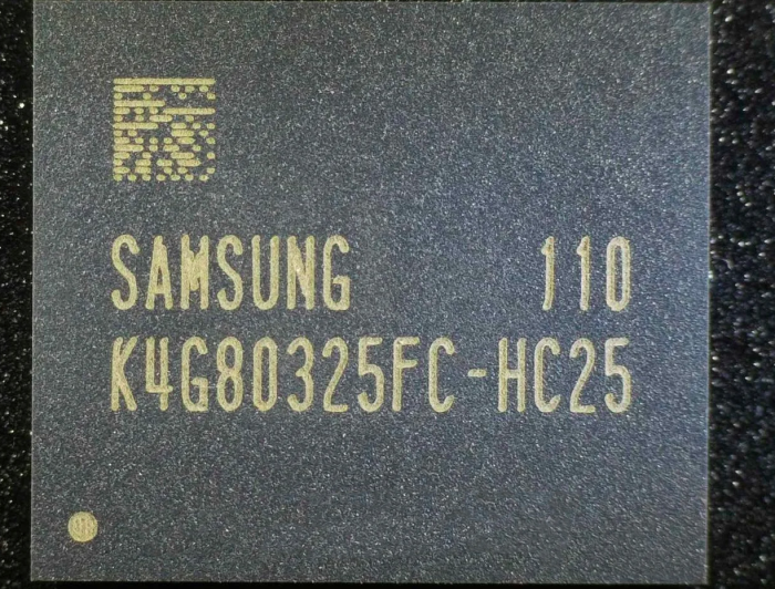 Мікросхема пам'яті GDDR5 FBGA170 Samsung HC25 K4G80325FС-HC25 (619)
