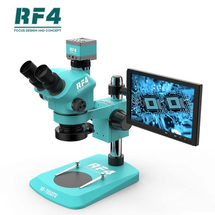 Микроскоп тринокулярный RF4 RF7050TV-2KC2-S010 / HD монитор 10'' / камера 2K HD / подсветка