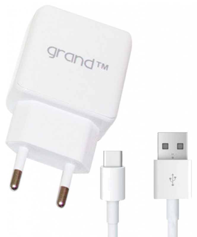 Сетевое зарядное устройство Grand GH-C01 2USB 2,1A+TypeC