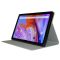 Чехол книжка для планшета Blackview Tab 11 / Tab 11 SE / подставка / силиконовая основа / серый