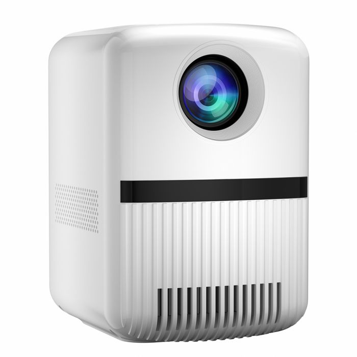 Мультимедийный проектор A6 / 1080P HD / 4K / WIFI / Bluetooth / HDR / USB / HDMI / Android 4+64 ГБ White