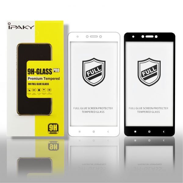 Защитное стекло iPaky Realme C25S/C25Y Черное (тех.пак)