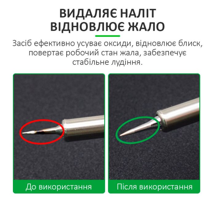 Очиститель жал паяльника RELIFE RL-461 (очистка кислотной пастой)
