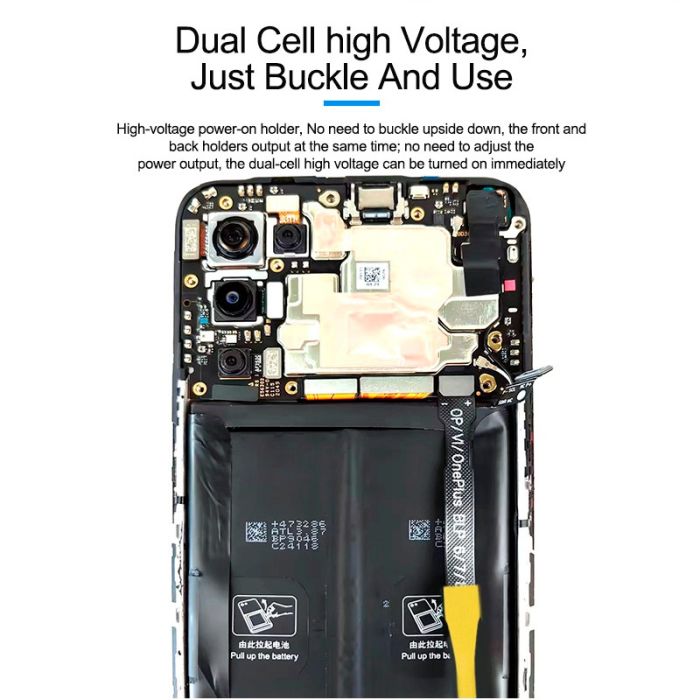 Кабели для блоков питания 2 в 1 Sunshine IBOOT D с разъемами для подключения плат iPhone 6S - 15PM / Android