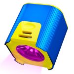 Ультрафиолетовая лампа Mechanic L1 / для сушки клея, лака / USB Type-C 5V / 7W
