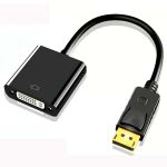 Переходник адаптер XP-354 Display Port (папа) на DVI (мама) 1080P 20см Черный