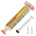 Флюс-паста MECHANIC UV10 в шприце / без содержания галогенов / с дозатором и толкателем / 10cc