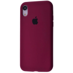 Чохол Silicone Case Full for iPhone XR (52) marsala