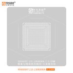 Трафарет BGA Amaoe видеокарта RX6600XT 215 - 130000006 (0.25mm) 35 x 35 x 1.4