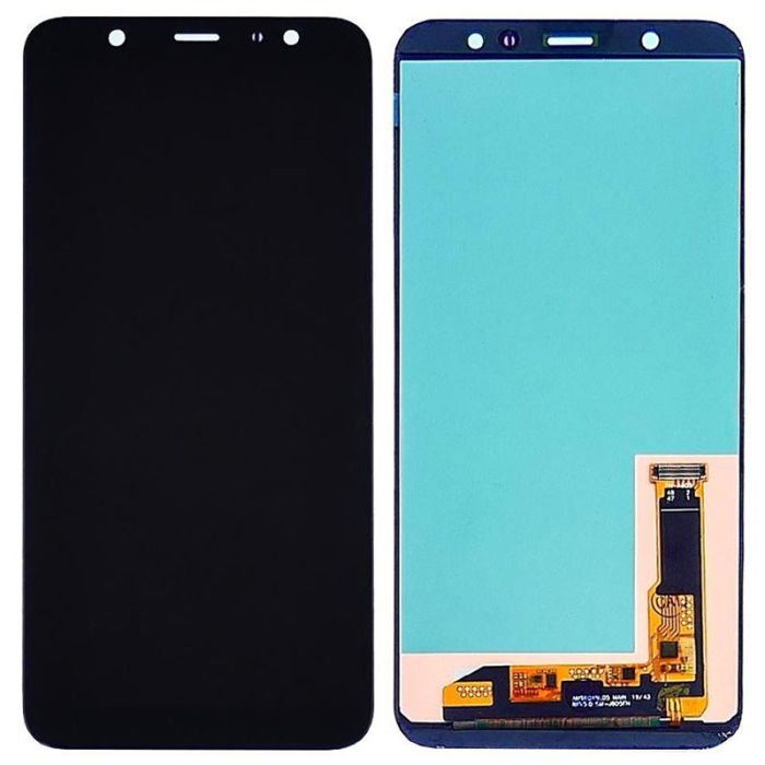 Дисплей для Samsung A605 / J805 Galaxy A6 Plus / J8 Plus (2018) с чёрным тачскрином, IPS