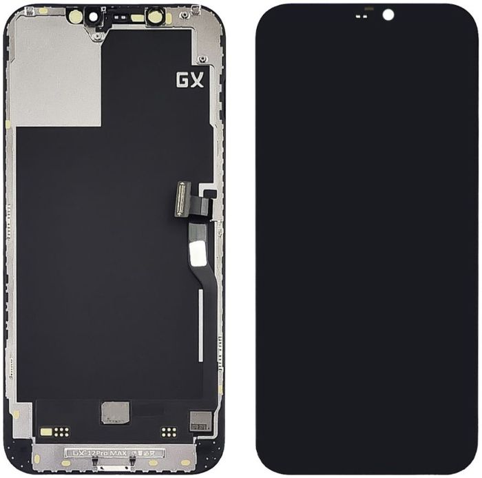Дисплей + сенсор Apple iPhone 12 Pro Max Black (GX-AMOLED) - p/n: 12PM67182-03H XK