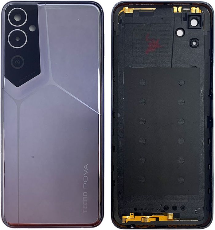Задняя крышка для TECNO POVA Neo 2 (LG6N) Uranolith Grey