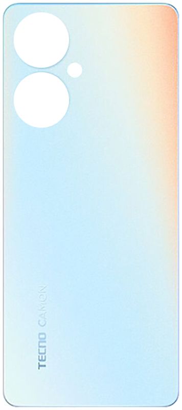 Задняя крышка для TECNO Camon 19 (CI6n) Sea Salt White