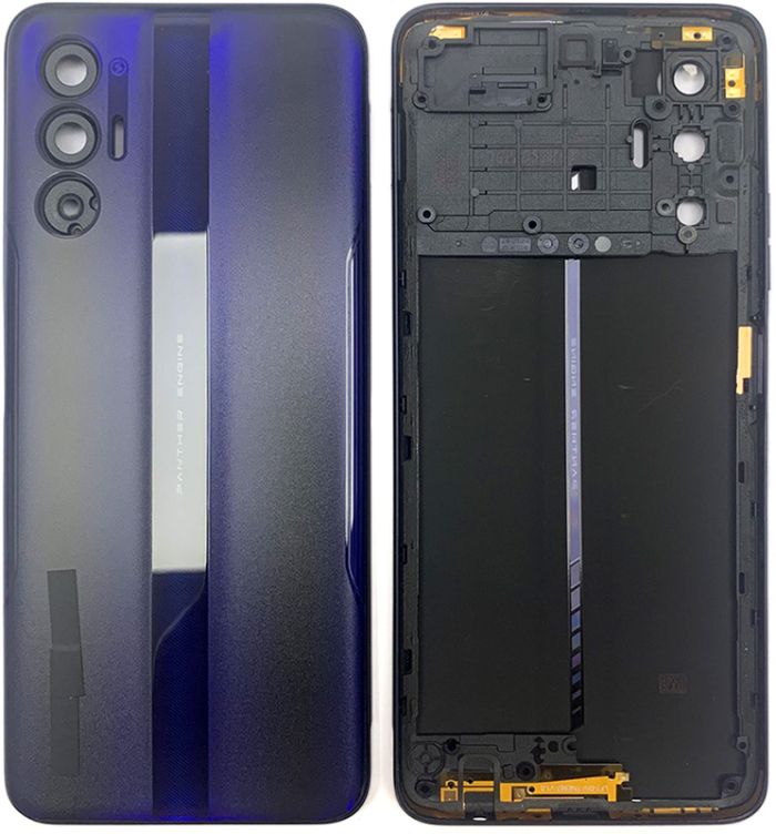 Задняя крышка для TECNO Pova 3  (LF7n) Electric Blue