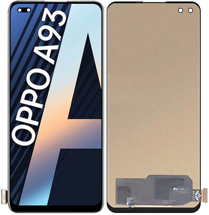 Дисплей + сенсор для Oppo A93 / Reno 4 / Reno 4 Lite (CPH2121, CPH2123, CPH2113, CPH2125)  Black (TFT)