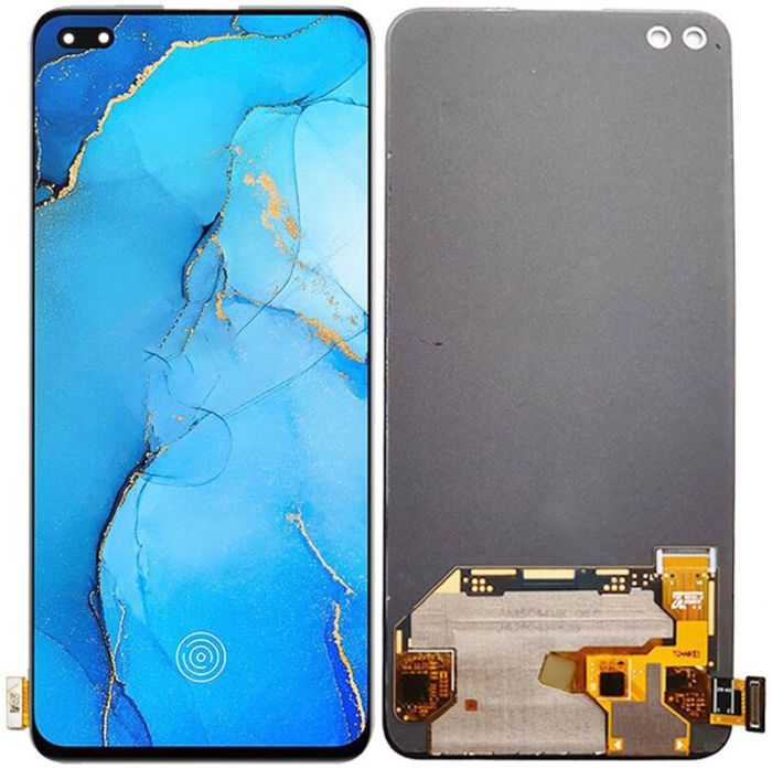 Дисплей + сенсор Oppo Reno 3 Pro (CPH2035/2036/2037) Black (OLED) - p/n: AMS644VK01 MAIN REV1.2