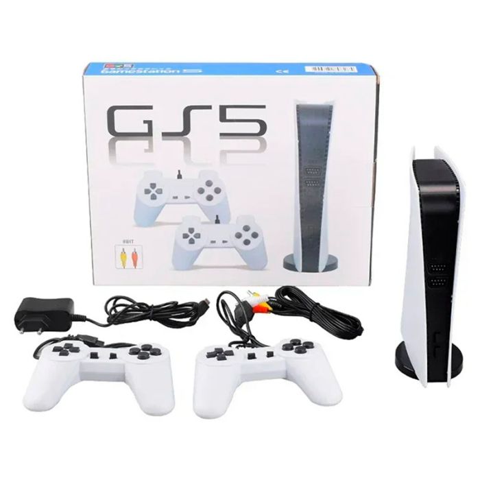 Игровая приставка GS5 проводная, ретро консоль, 2 джойстика, 8 бит, 200 игр