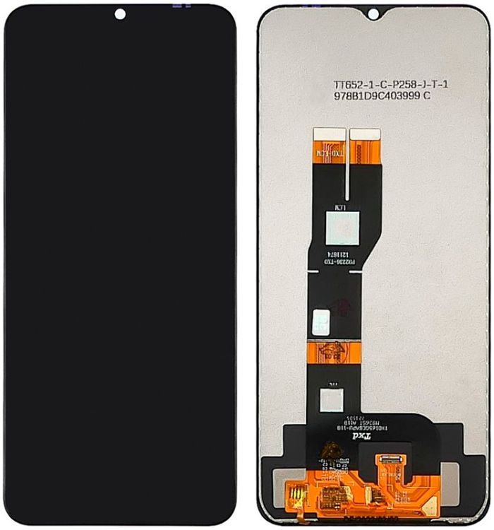 Дисплей + сенсор Vivo Y02 / Y02A (2022/V2213/V2217) Black - p/n: TXDI650EBAPU-118