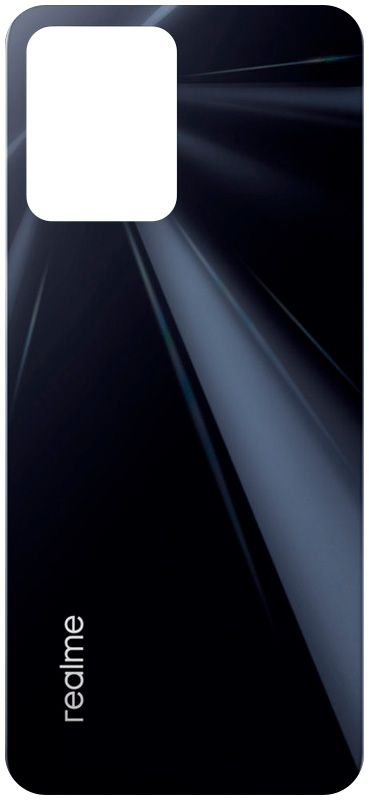 Задняя крышка для Realme C35 Radiant black