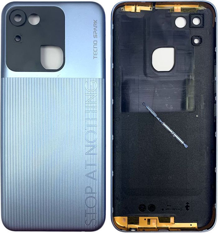 Задняя крышка для TECNO Spark Go 2022 (KG5m) Turquoise Cyan