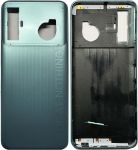 Задняя крышка для TECNO Spark 8 Pro (KG8) Turquoise Cyan