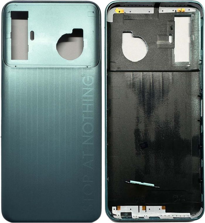 Задняя крышка для TECNO Spark 8 Pro (KG8) Turquoise Cyan