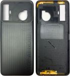 Задняя крышка для TECNO Spark 8 Pro (KG8) Interstellar Black