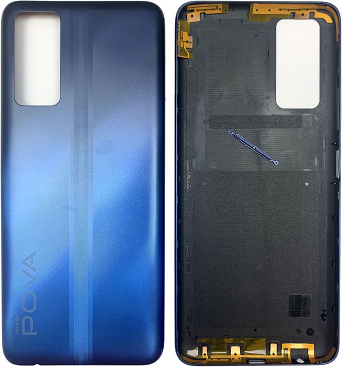 Задняя крышка для TECNO Pova 2 (LE7n) Energy Blue