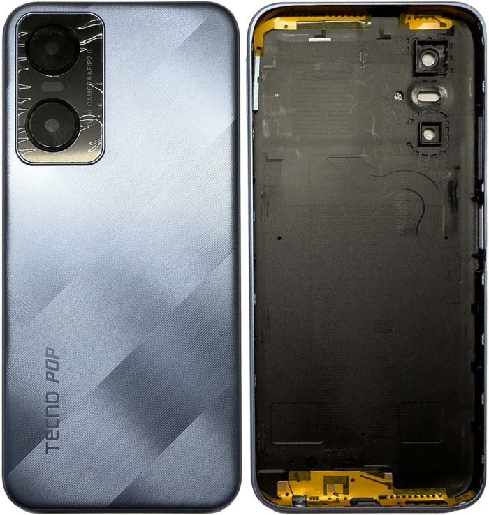 Задняя крышка для TECNO POP 6 Pro (BE8) Peaceful Blue