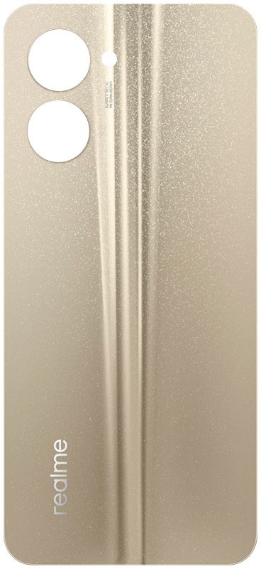 Задняя крышка для Realme C33 Sandy Gold