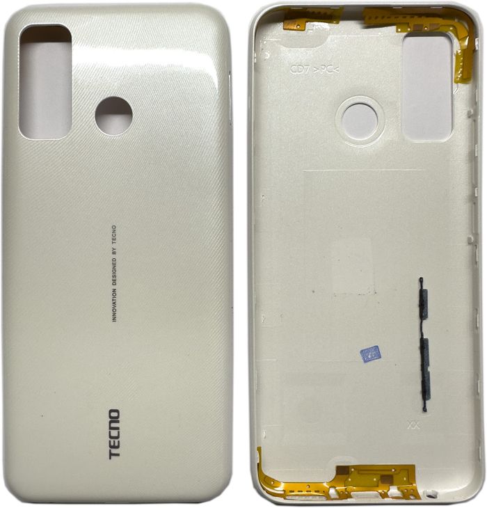 Задняя крышка для Tecno Spark 5 Pro (KD7) Cloud White