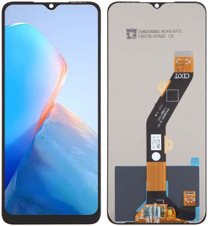 Дисплей + сенсор Infinix Smart 7 (X6515) Black - p/n: FPC6605-5
