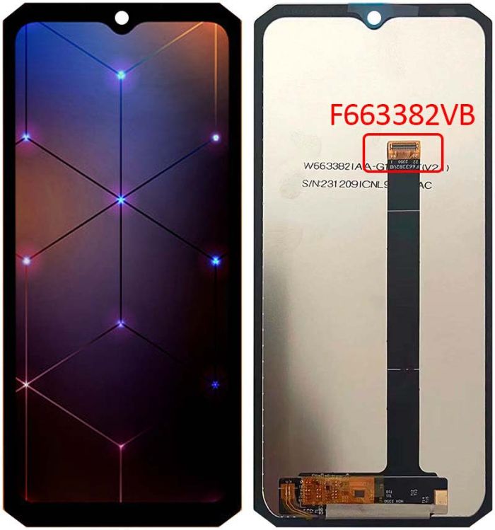 Дисплей + сенсор Hotwav Cyber 13 Pro Black - p/n: F663382VB