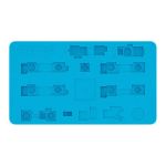 Силіконова матриця Relife RL-004FB для фіксації компонентів Face ID при ремонті iPhone X-14 Pro Max