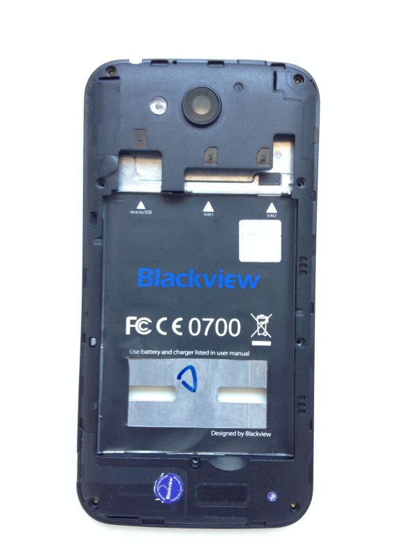 Корпус для Blackview A5 Black оригинал