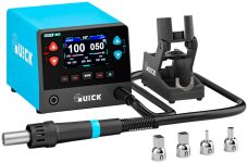 Паяльная станция Quick M7 / термофен / 3 канал памяти / 100-550°С / 50 л/мин / 1000 Вт
