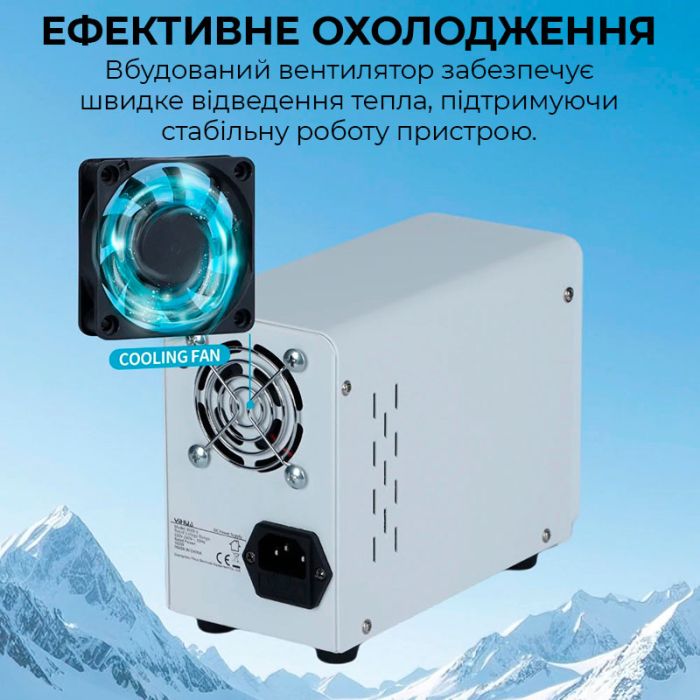 Блок питания YIHUA 305D-V импульсный / компактный / USB Quick Charge / 30В 5А / 150 Вт