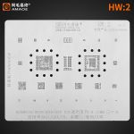 Трафарет BGA Amaoe Huawei HW:2 для G7/G8/7I/5S/MSM8916/8939/MT6753V/CPU (0.12 mm)