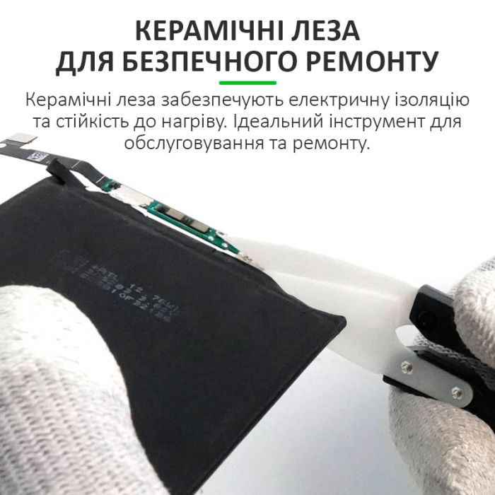 Ножницы Relife RL-102 прецизионные кусачки с керамическими лезвиями 36 мм / длина 105 мм