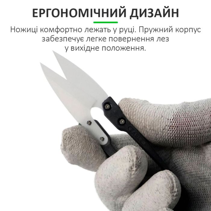 Ножницы Relife RL-102 прецизионные кусачки с керамическими лезвиями 36 мм / длина 105 мм