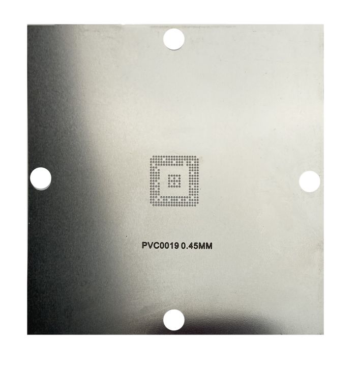 Трафарет BGA прямого нагріву PVC0019 (0.45 mm) 90 x 90 mm