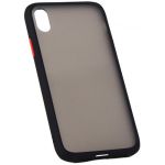 Bumper Matte Case для Vivo Y30 Black/Red