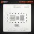 Трафарет BGA Amaoe Baseband / NAND / CPU / EEPROM для iPhone XS /  XS Max / XR (0.12 мм)