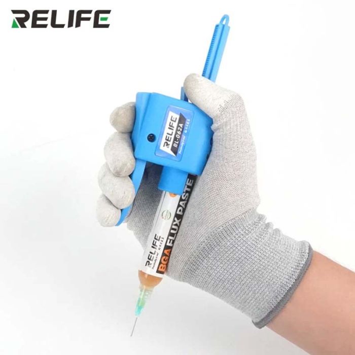 Дозатор паяльної пасти, клею Relife RL-062A GUN диспенсер, штовхач, екстрактор для шприца 10cc