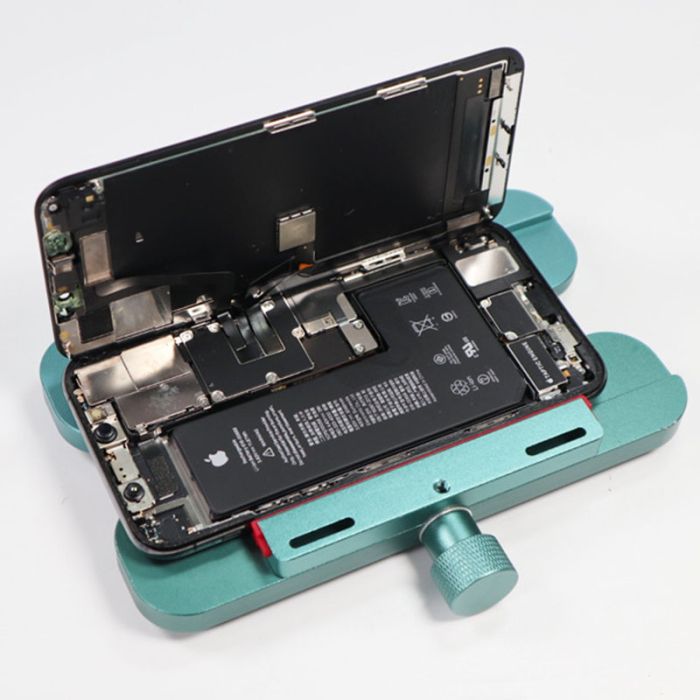 Держатель + зажим E-FIXIT 3 в 1 для ремонта смартфона, дисплея, задней крышки