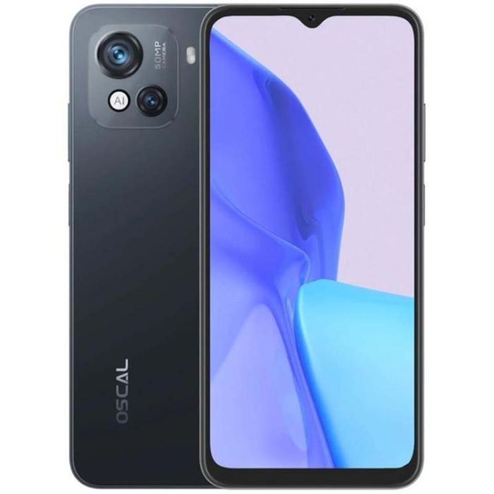 УЦІНКА! Смартфон Blackview Oscal C80 8/128GB / 6.5'' / 5180 mAh Black - розряджається при підключенні зарядного