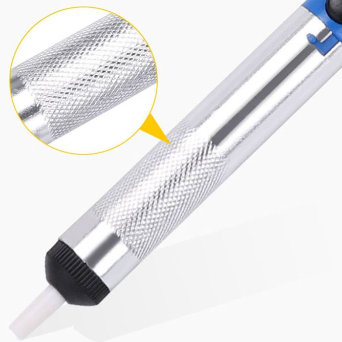 Олововідсмоктувач вакуумний Solder Sucker, шприц, екстрактор для видалення припою, олова