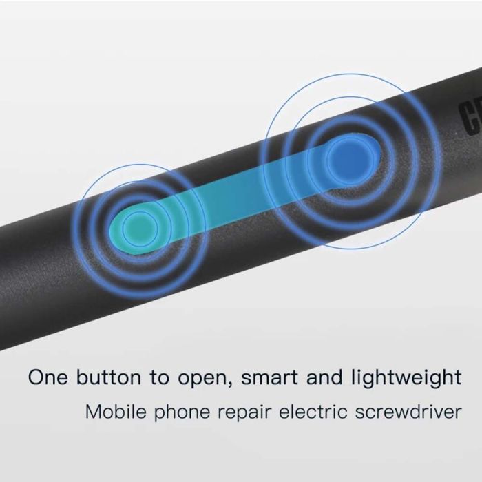 Аккумуляторная отвертка Kaisi CS02D / 20 бит / LED подсветка / намагничиватель / размагничиватель