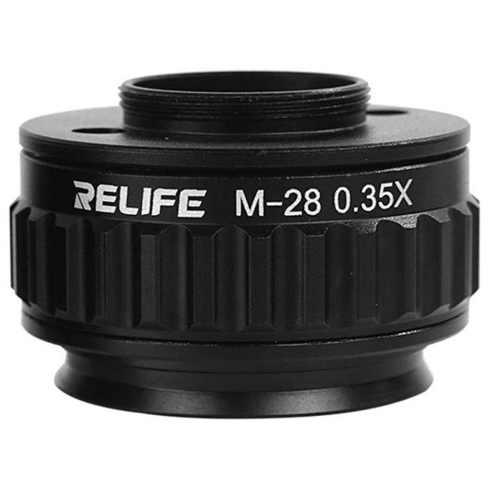 Адаптер CTV, переходник RELIFE M-28 0.35X для тринокулярных стерео микроскопов